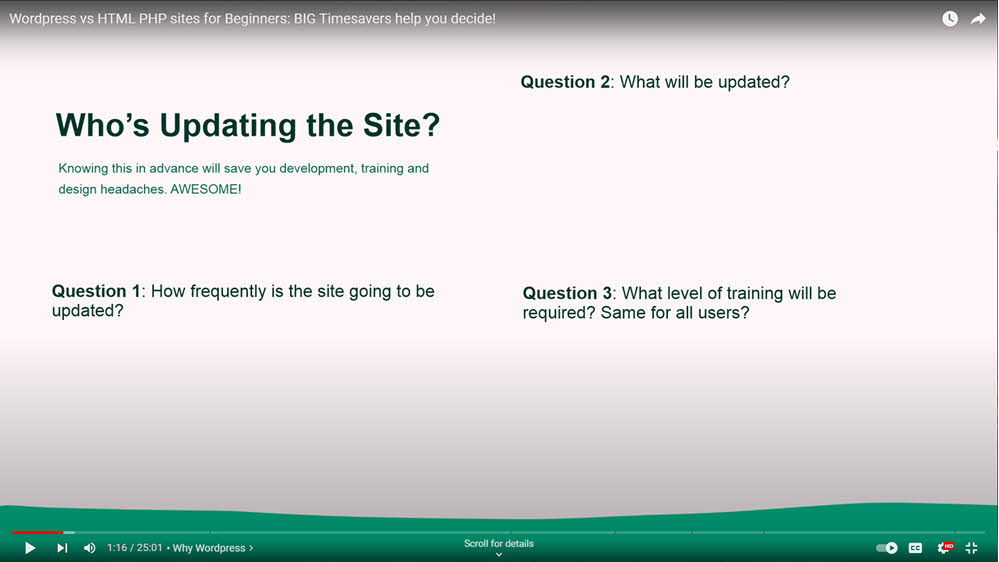 who is updating site banner