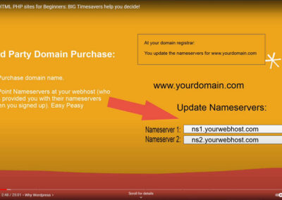 setting up DNS nameservers