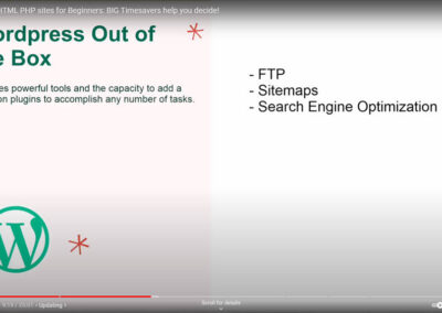 Wordpress out of the box includes